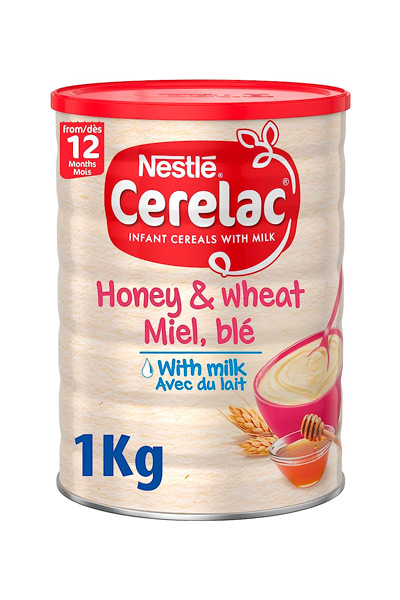 Nestlé Cerelac Miele E Grano 1kg – Lotto Da 12 – Alimento Per Bambini 12+ Mesi